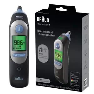 Braun ThermoScan 7 Ohrthermometer ExacTemp und Age Precision Technology - Bild 1 von 8