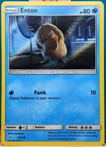 POKEMON - Master Detective Pikachu - Enton - 7/18 - HOLO - alemán - Imagen 1 de 2