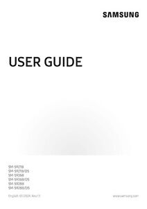 SAMSUNG GALAXY S24 ULTRA SM-S921B 926 928  PRINTED  MANUAL USER GUIDE 206 PAGES