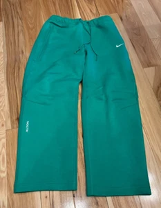 Nike x NOCTA Tech Fleece Open Hem Pants Stadium Green FD8460 324 Men's XXL NWT - Picture 1 of 7