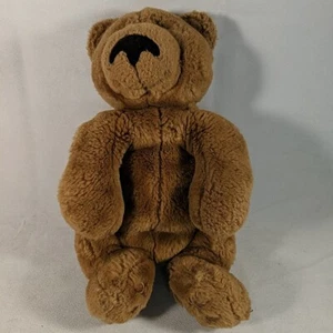 Manhattan Toy Brown Teddy Bear Stuffed Animal Stuffie Plush Toy 2000 Vintage - Picture 1 of 7