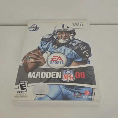 Madden NFL 08 (Nintendo Wii, 2007) CIB - Image 1 of 4