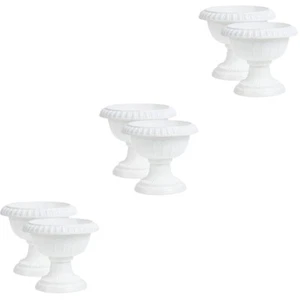  3 Pieces Hochzeit Blumentopf Urnenpflanzer Für Draußen Pflanzurne - Bild 1 von 12