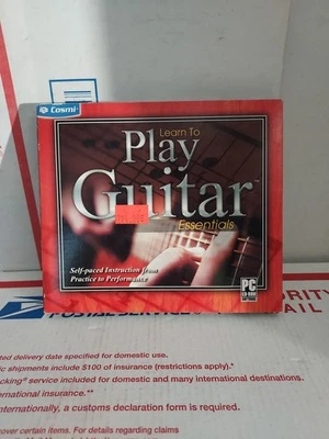 New Learn To Play Guitar: Essentials (New PC CD-ROM 2011) Windows - #159 - Image 1 of 2