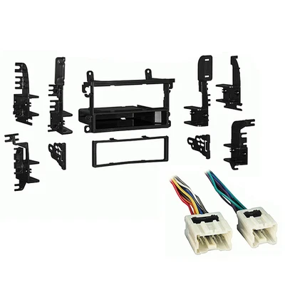 Fits Nissan Xterra 2000-2004 Single DIN Stereo Harness Radio Install Dash Kit - Image 1 of 3