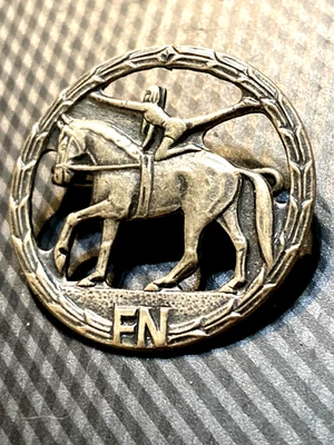 WW2 GERMAN HORSEMAN 100% ORIGINAL - Image 1 of 2