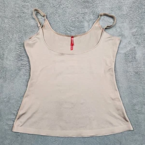 Camiseta sin mangas SPANX para mujer 3X beige sin costuras suavizante soporte ropa interior - Imagen 1 de 9