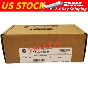 Original AB 1769-L31 controller, brand new sealed, free shipping, ready to ship - Picture 1 of 4