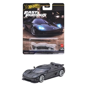 Hot Wheels Fast & Furious Koenigsegg CCXR Nera Macchina Mini Giocattolo - Foto 1 di 4