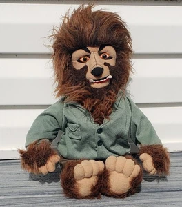 Vtg 1999 Universal Studios Stuffins Wolfman 16" Plush Werewolf Halloween - Picture 1 of 8