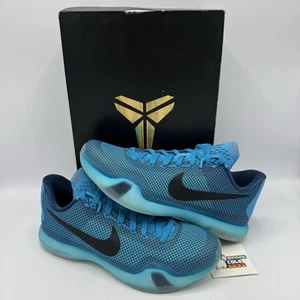 Nike Kobe 10 5AM Flight Size 9 Blue Lagoon Vapor Green 705317-403 Mamba - Picture 1 of 10
