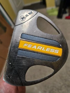 Ram Fearless Mallet Putter LH Mens True Temper Steel Shaft Original Grip 35" - Picture 1 of 6