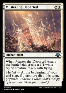 MTG Modern Horizons 3 U Muster the Departed #0036 - Picture 1 of 1