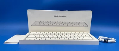 Apple Magic Keyboard USB-C White MXCL3LL/A ✅❤️️✅❤️️ NEW! OPEN BOX! ✅❤️️✅❤️️ - Image 1 of 4