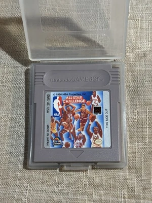 NBA All-Star Challenge - Nintendo Game Boy (Original, Authentic) With Case - Image 1 of 3