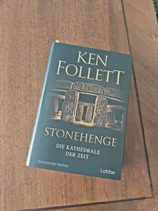 Ken Follett, STONEHENGE - Die Kathedrale der Zeit, neuwertig - Bild 1 von 3
