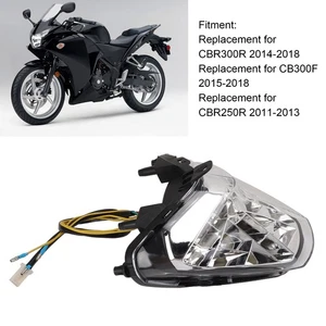 ˘Motorcycle LED Tail Light IP67 Waterproof High Temp Resistant For CBR300R - Picture 1 of 12