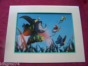 NEU 1998 Exclusive @ Disney Stores - LE Disney/Pixar, "A BUGS LIFE" Lithographie - Bild 1 von 1