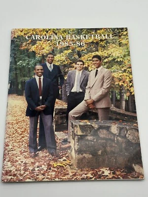 UNC Tar Heels Carolina Basketball 1985-86 Official Yearbook Sports Memorabilia - Image 1 of 2