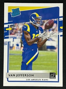 VAN JEFFERSON 2020 Panini Donruss Rated Rookie RC #326 | Rams - Picture 1 of 2