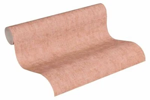 Tapete Vlies Einfarbig meliert lachs-rot grau Greenery 37334-3 (3,41€/1qm) - Bild 1 von 6