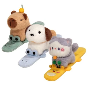 Capybara Plush Bracelets Animal Bracelets Cute Capybara Plush Toy Cat - Picture 1 of 15