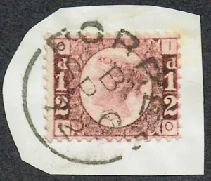 1870 1/2d rosa-rosso SG 48 Pl 5 IO su pezzo FORRES CDS usato in ottime condizioni - Foto 1 di 1