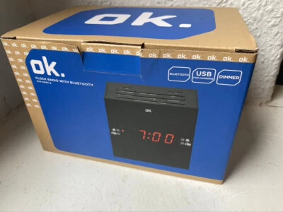 Ok. OCR 420bt-b Radiowecker mit Bluetooth NEU und Originalverpackt Wecker Uhr - Bild 1 von 4