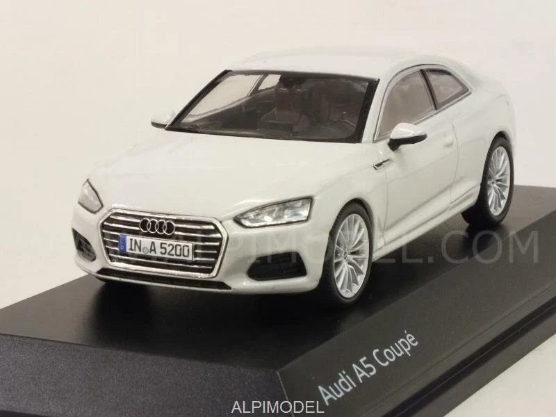 Audi A5 Coupe 2016 Glacier White Audi promo 1:43 SPARK 5011605431 - Immagine 1 di 1