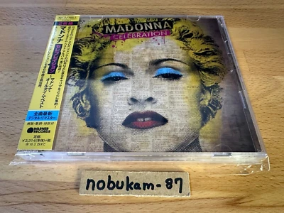 Madonna  "Celebration" Compilation 2CD 25 Tracks Japan OBI - Image 1 of 4