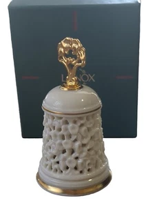 LENOX Fine China Morning Glories Bell With Box No Clapper To Ring Bell - Picture 1 of 10
