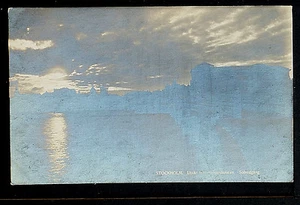 SUECIA 09-ESTOCOLMO -Utsikt Skeppsholmen. Foto real de Solnegang (RPPC) - Imagen 1 de 2