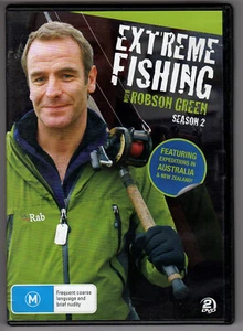 Robson Green - Extreme Fishing Season Two - Region 4 DVD 9 Episodes on 2 discs - Picture 1 of 4