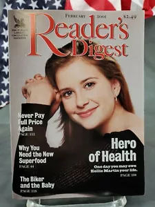 Reader's Digest Magazine Februar 2001 Hero of Health KOSTENLOSER VERSAND!!! - Bild 1 von 2