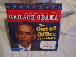 2015 BARACK OBAMA CALENDAR The Out Of Office Countdown SEALED,crazy uncle joe - Picture 1 of 3