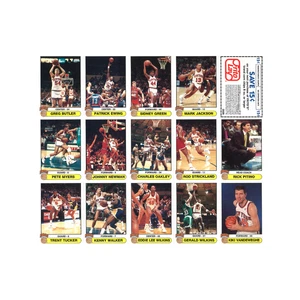 New York Knicks 1988-89 arkusz kart Frito-Lay - Zdjęcie 1 z 2