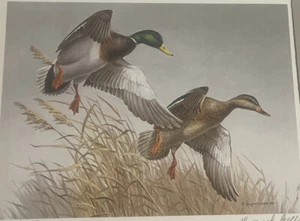 1988 National Fish & Wildlife Foundation "Autumn Wings" von Maynard Reece Ltd. Ausgabe - Bild 1 von 3