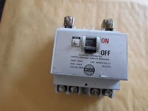 WYLEX 80 AMP 100mA WSEM 80/2F ELCB CIRCUIT BREAKER - Picture 1 of 1