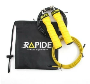 Cuerda de salto rápido - cable ajustable, rodamientos de bolas rápidos y asas antideslizantes - Imagen 1 de 2