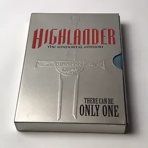 Highlander (DVD, 2002, 2-Disc Set, Immortal Edition Tin Case, Bonus Queen CD) A2 - Picture 1 of 3