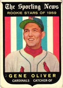 Gene Oliver 1959 Topps #135 KOSTENLOSER VERSAND B14R3S26P25 - Bild 1 von 2