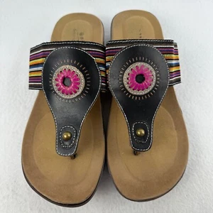 Sandalias de cuña multicolores Spring Step Yasmin para mujer EE. UU. 10/EU 40 - Imagen 1 de 7