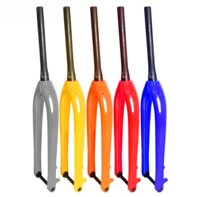 29er Carbon Fiber Mountain Bike Front Fork Disc Brake Thru Axle 110*15mm Boost - Image 1 of 4