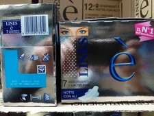 12 Confezioni (84 Assorbenti) Lines è Assorbenti in Lactifless Notte con Ali