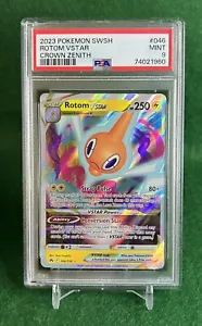 2023 Pokémon Sword & Shield Rotor VStar Crown Zenith #046/159 PSA Mint 9 - Picture 1 of 1