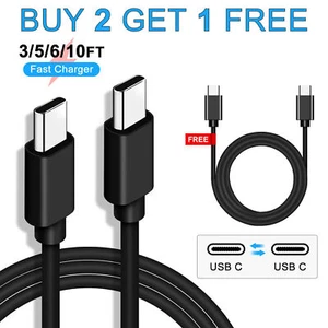 Fit Google Pixel 8a 7a 6a 8 7 6 Pro USB-C to USB-C Fast Cable Charging Data Cord - Picture 1 of 17