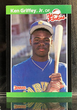 1989 Donruss ~ Ken Griffey Jr. Rookie Card ~ "The Rookies " ~ Mariners ~ HOF
