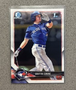 2018 Griffin Conine 1st Bowman Draft Chrome BDC-153 Rookie Blue Jays Marlins