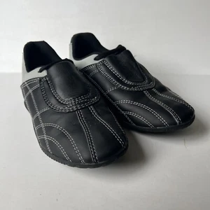 Century Lightfoot Martial Arts Sparring Mat Shoes Black Gray YOUTH 2 - Picture 1 of 8
