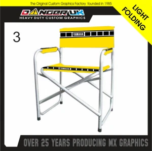 Aluminium Directors Chair - Motocross - Custom - Yamaha - Picture 1 of 1